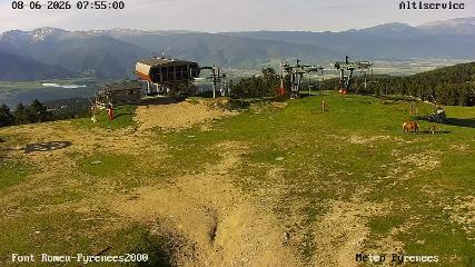 Font Romeu - Pyrénées 2000 webcam