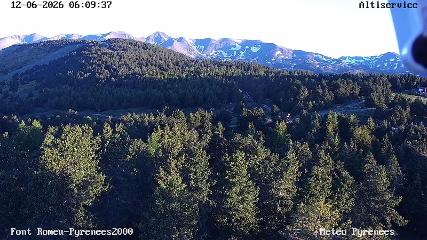 Font Romeu - Pyrénées 2000 webcam
