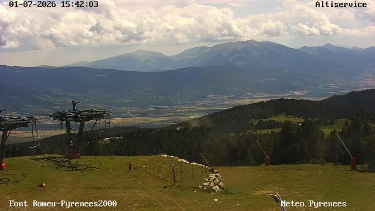 Webcam Font Romeu - Pyrénées 2000: Sommet