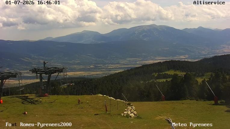 Webcam Font Romeu - Pyrénées 2000: Sommet