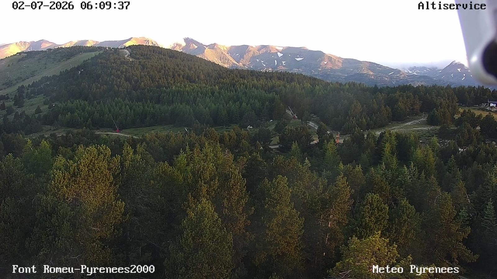 Webcam Font Romeu - Pyrénées 2000: Sommet