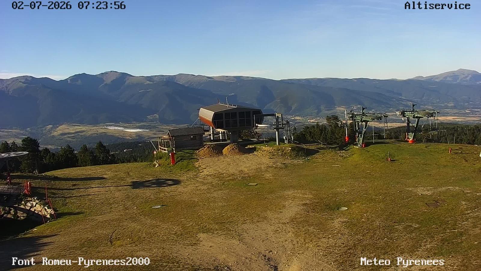 Webcam Font Romeu - Pyrénées 2000: Sommet