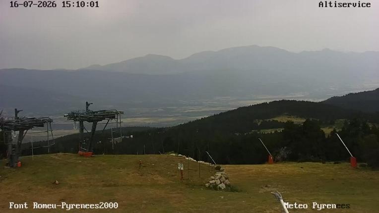 Webcam Font Romeu - Pyrénées 2000: Sommet