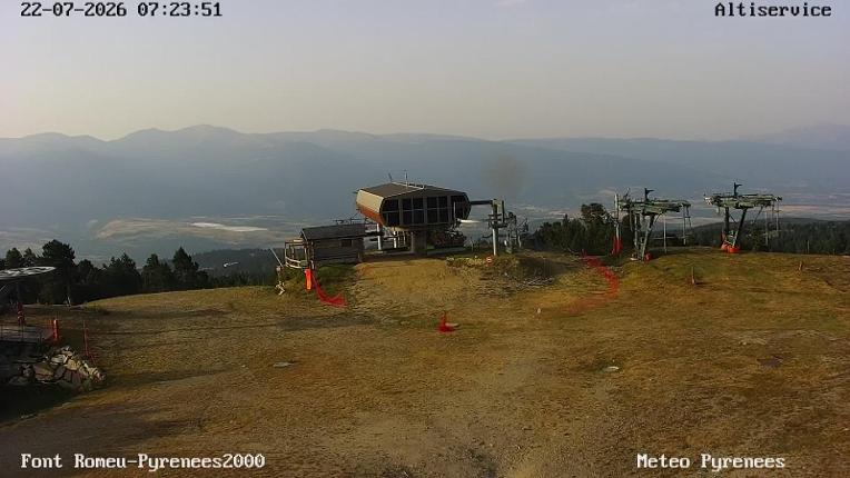 Webcam Font Romeu - Pyrénées 2000: Sommet