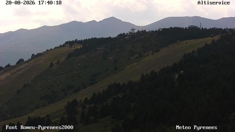 Webcam Font Romeu - Pyrénées 2000: Sommet