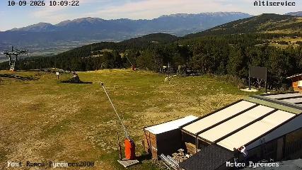 Font Romeu - Pyrénées 2000 webcam