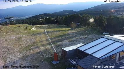 Font Romeu - Pyrénées 2000 webcam