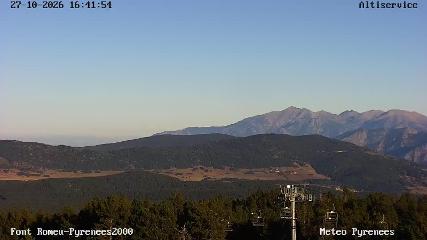 Font Romeu - Pyrénées 2000 webcam