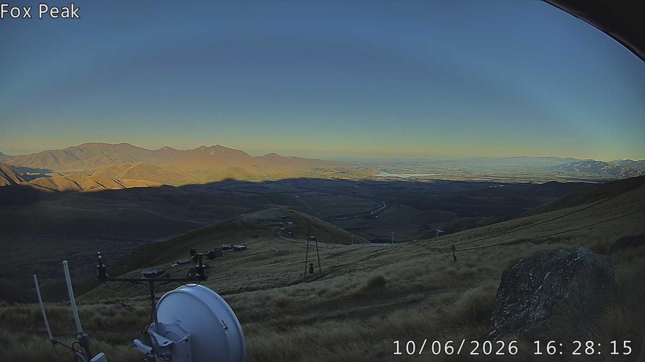Webcam Fox Peak: Tasman tow shed