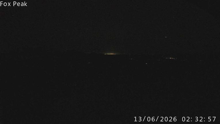 Webcam Fox Peak: Tasman tow shed