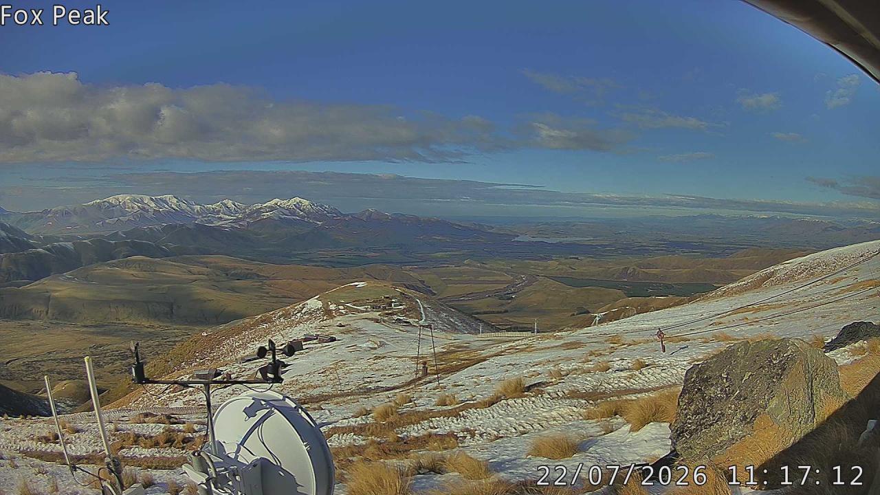 Webcam Fox Peak: Tasman tow shed