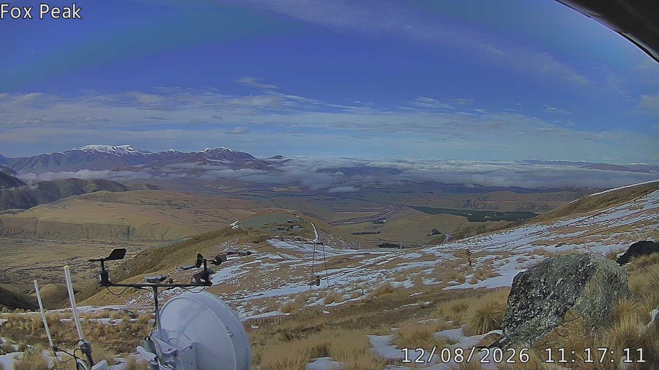 Webcam Fox Peak: Tasman tow shed