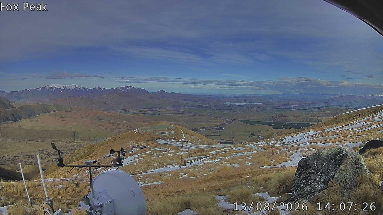 Webcam Fox Peak: Tasman tow shed