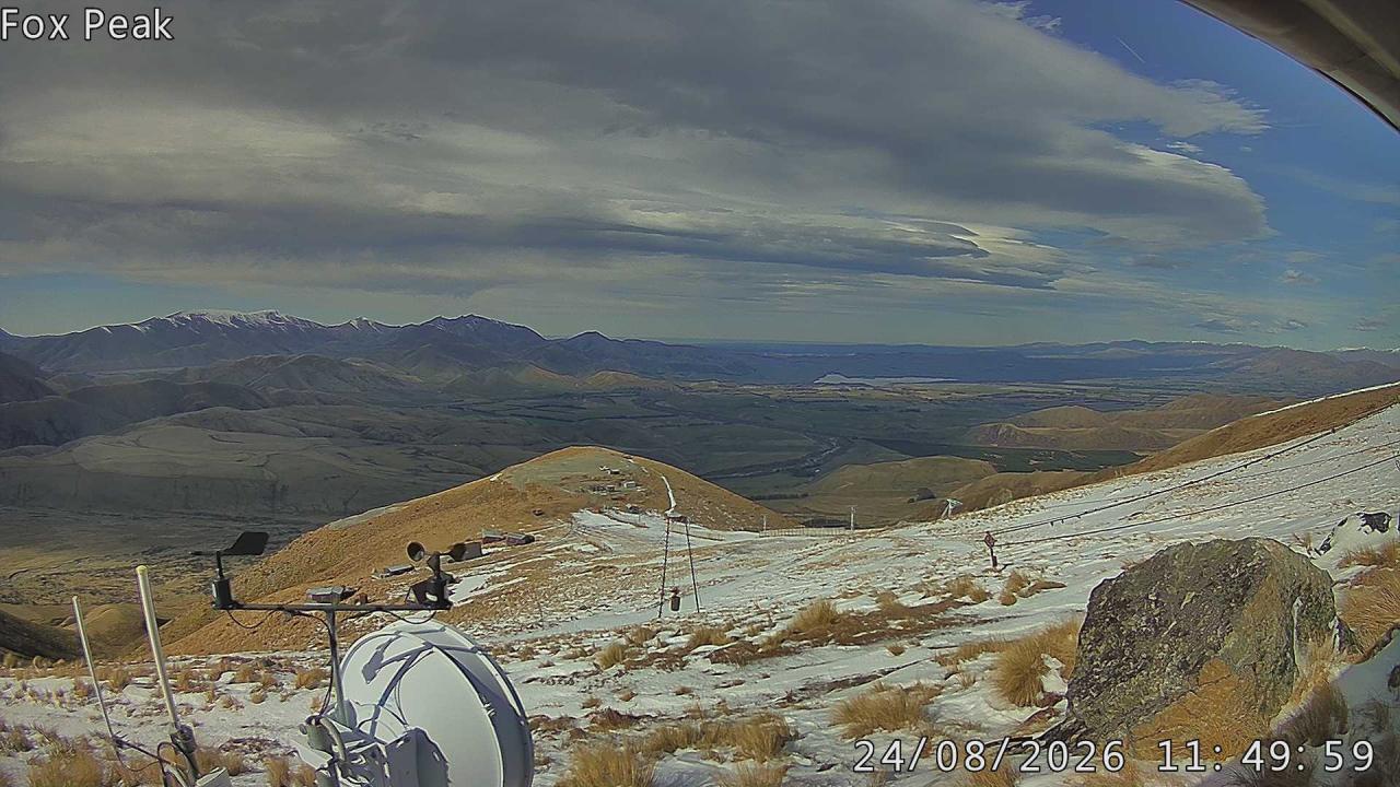 Webcam Fox Peak: Tasman tow shed