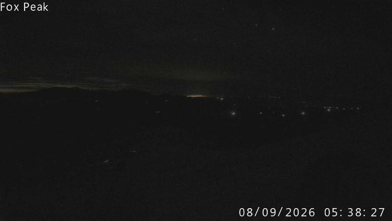 Webcam Fox Peak: Tasman tow shed