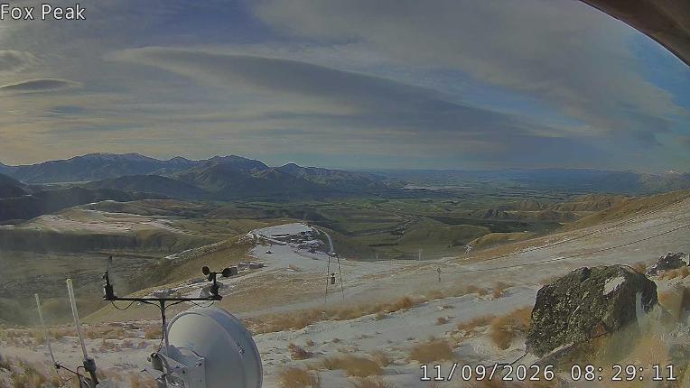 Webcam Fox Peak: Tasman tow shed