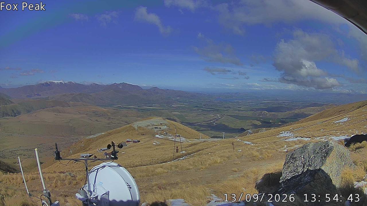 Webcam Fox Peak: Tasman tow shed