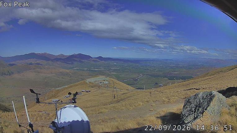 Webcam Fox Peak: Tasman tow shed