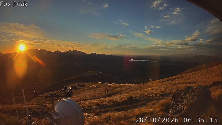 Webcam Fox Peak: Tasman tow shed