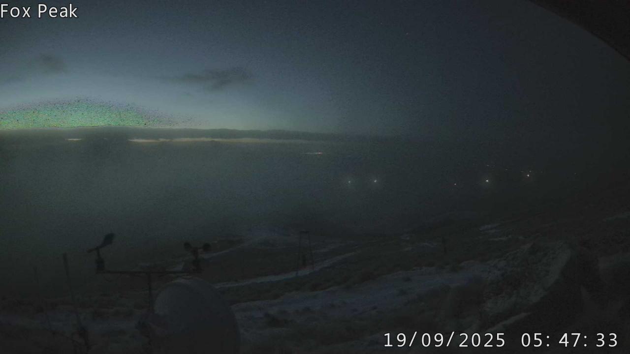 Webcam Fox Peak: Tasman tow shed