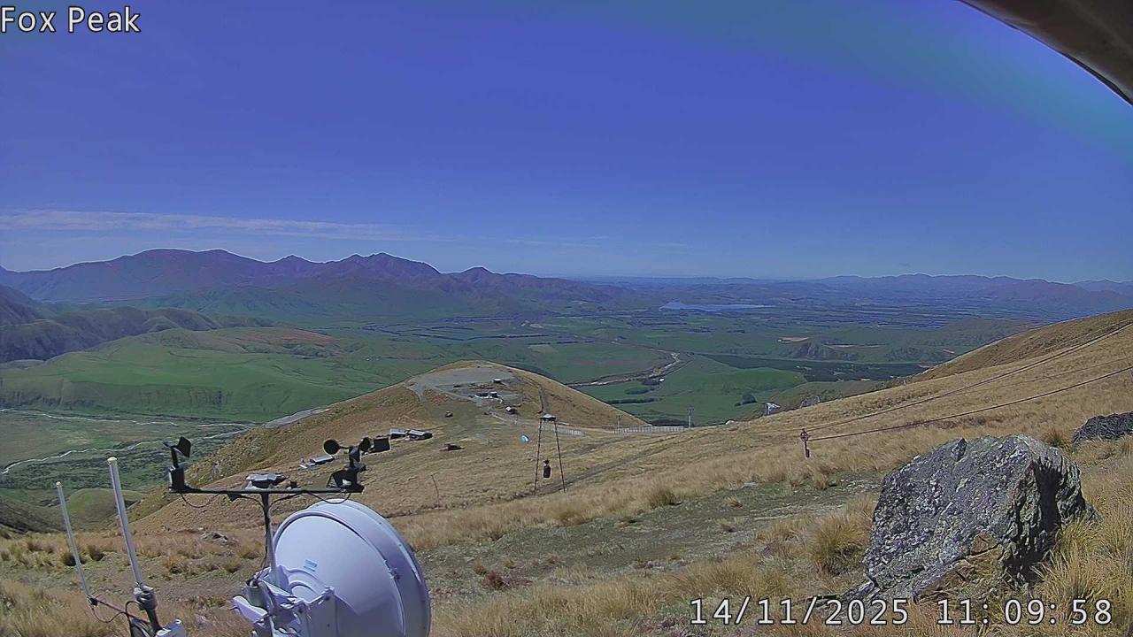Webcam Fox Peak: Tasman tow shed