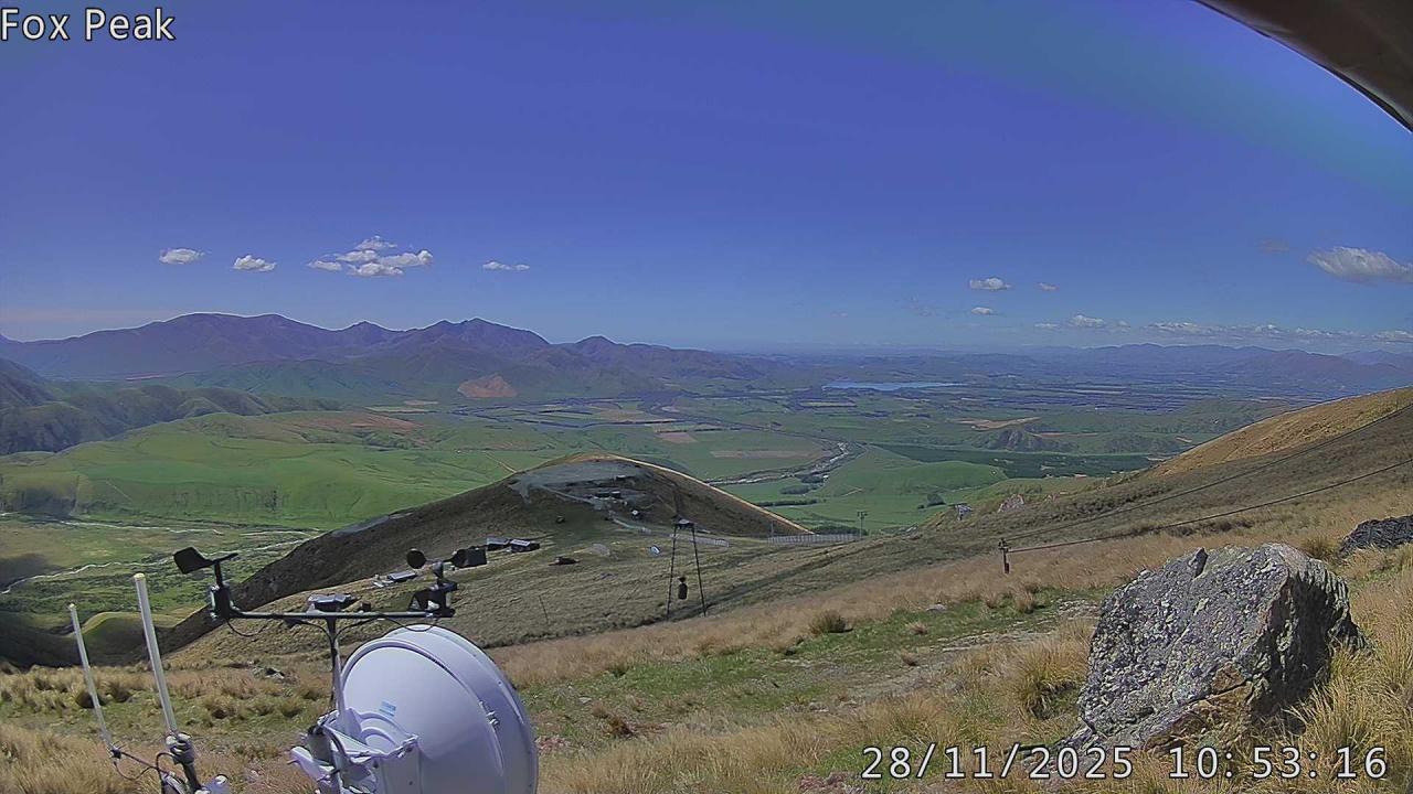 Webcam Fox Peak: Tasman tow shed