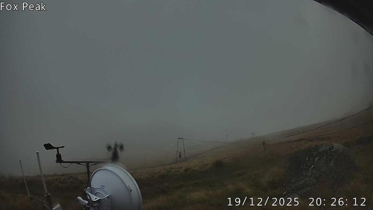 Webcam Fox Peak: Tasman tow shed