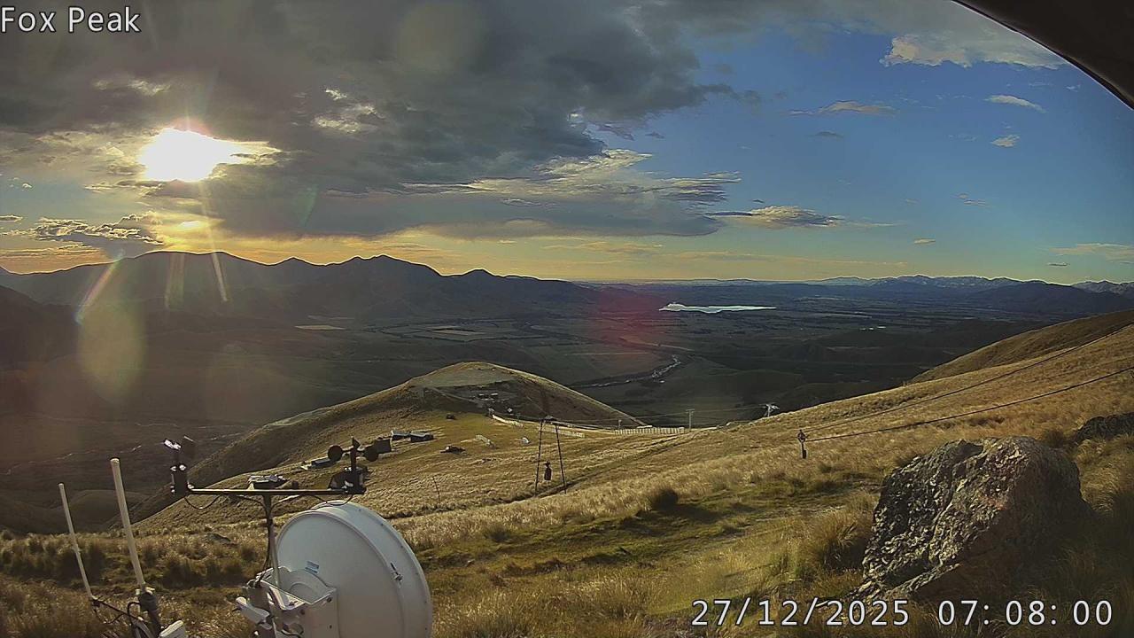 Webcam Fox Peak: Tasman tow shed