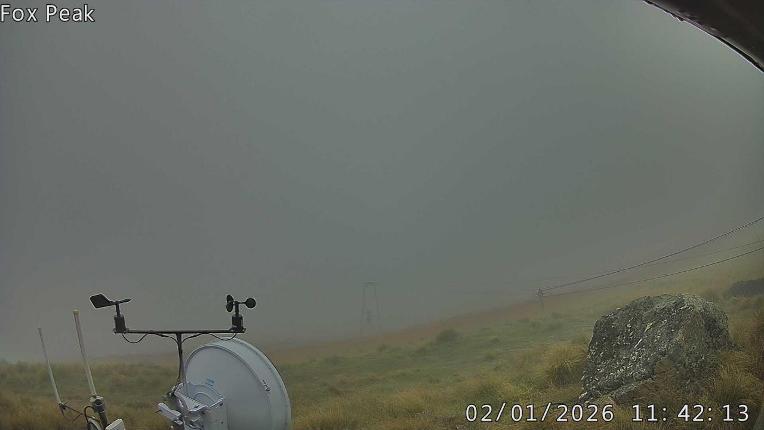 Webcam Fox Peak: Tasman tow shed