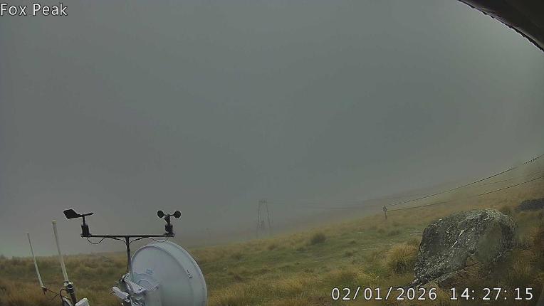 Webcam Fox Peak: Tasman tow shed