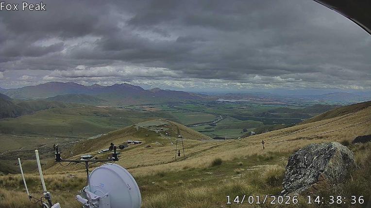 Webcam Fox Peak: Tasman tow shed