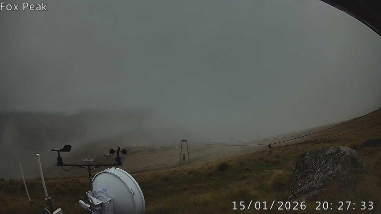 Webcam Fox Peak: Tasman tow shed