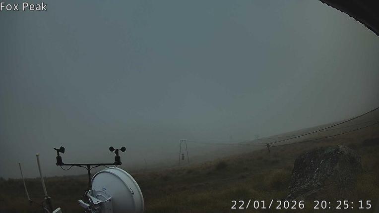 Webcam Fox Peak: Tasman tow shed