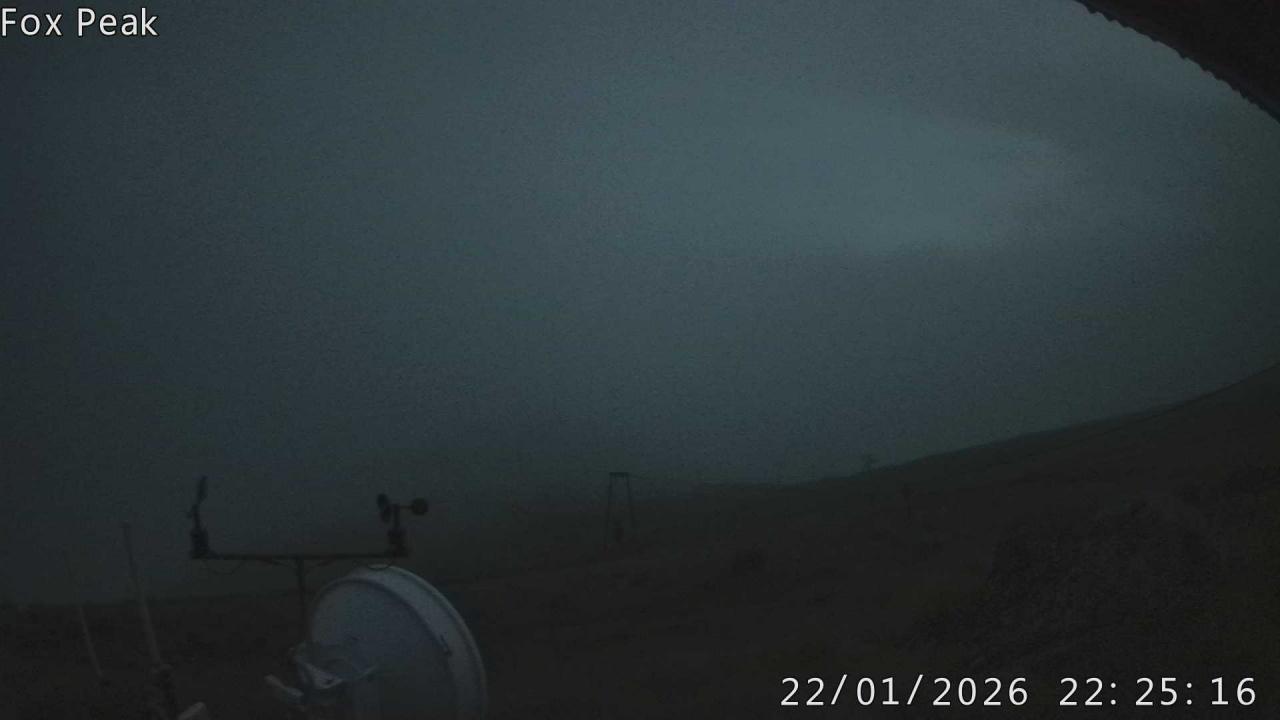 Webcam Fox Peak: Tasman tow shed