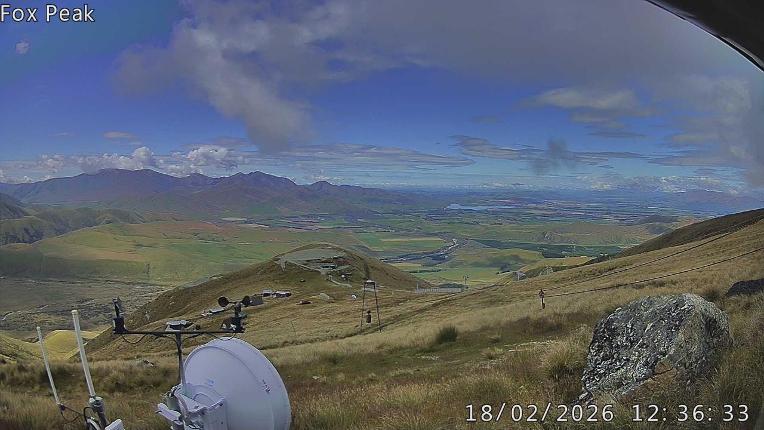 Webcam Fox Peak: Tasman tow shed