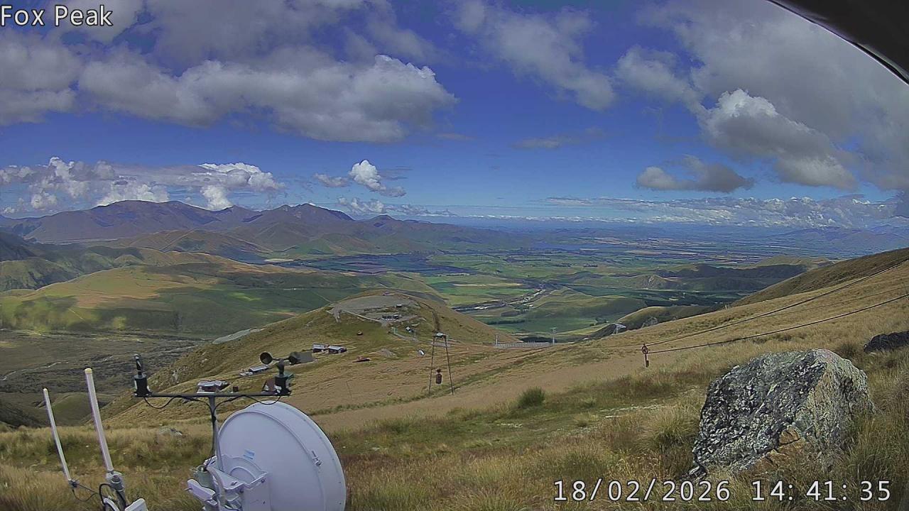Webcam Fox Peak: Tasman tow shed
