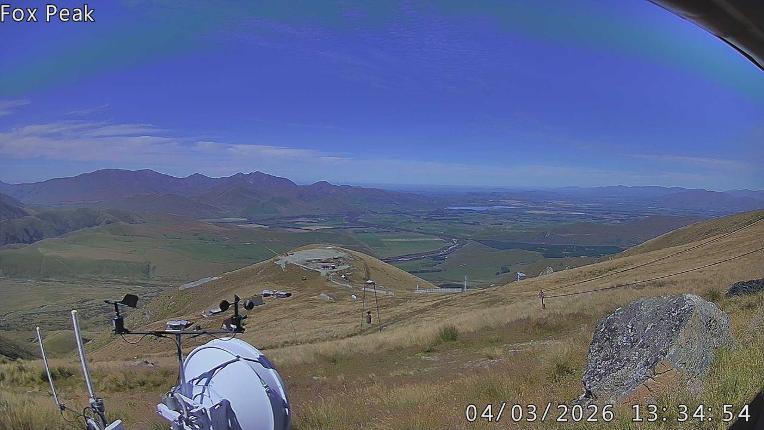 Webcam Fox Peak: Tasman tow shed