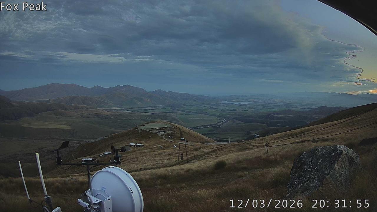 Webcam Fox Peak: Tasman tow shed