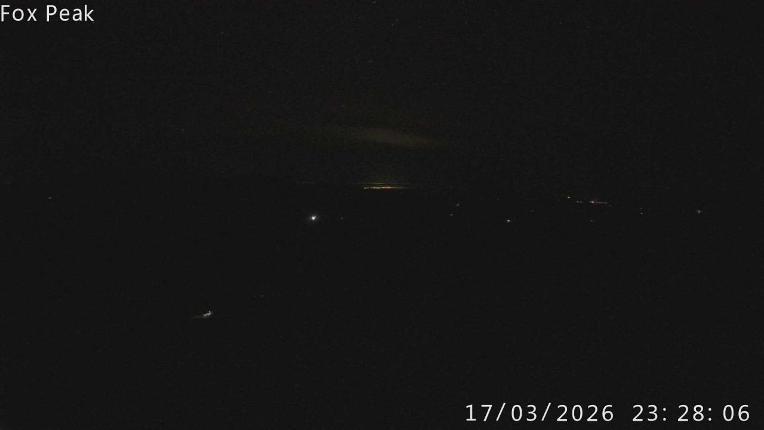 Webcam Fox Peak: Tasman tow shed