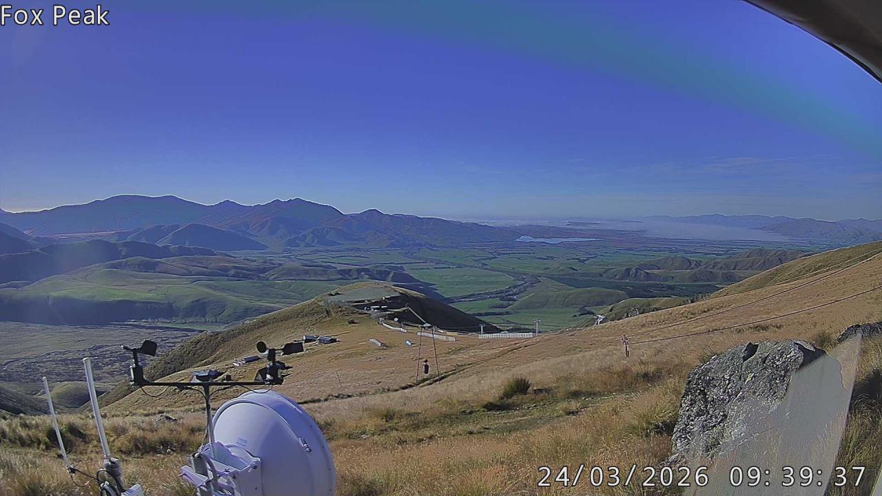 Webcam Fox Peak: Tasman tow shed