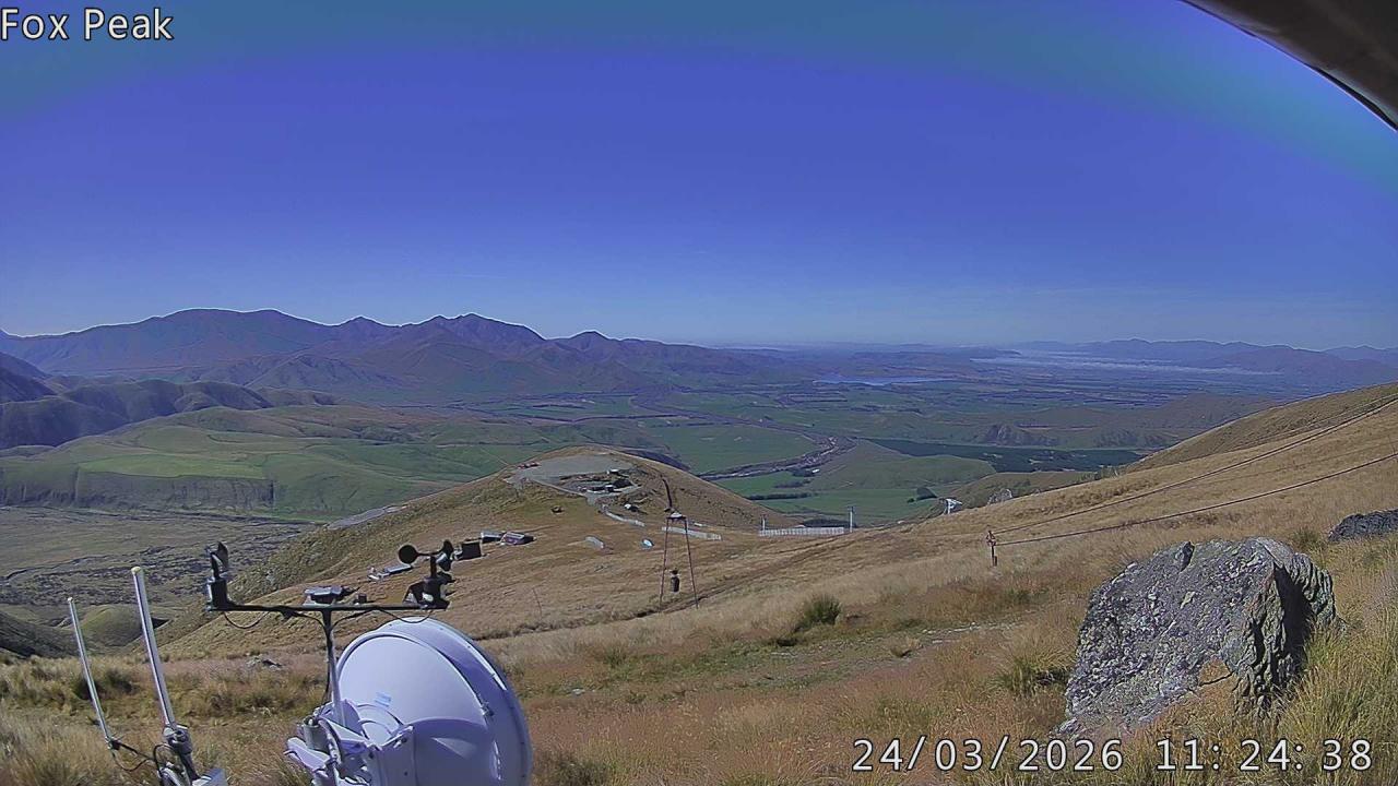 Webcam Fox Peak: Tasman tow shed