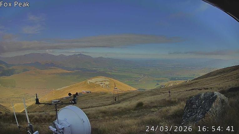 Webcam Fox Peak: Tasman tow shed
