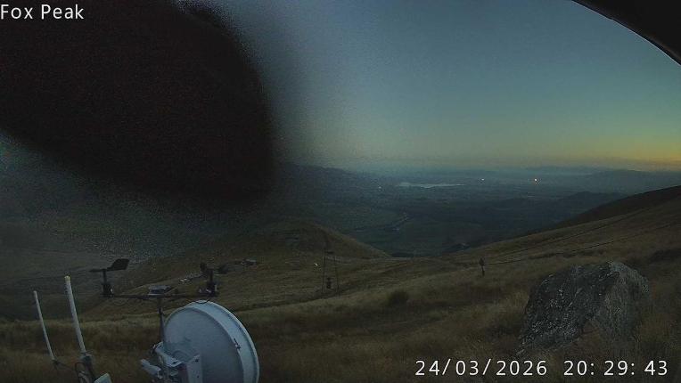 Webcam Fox Peak: Tasman tow shed