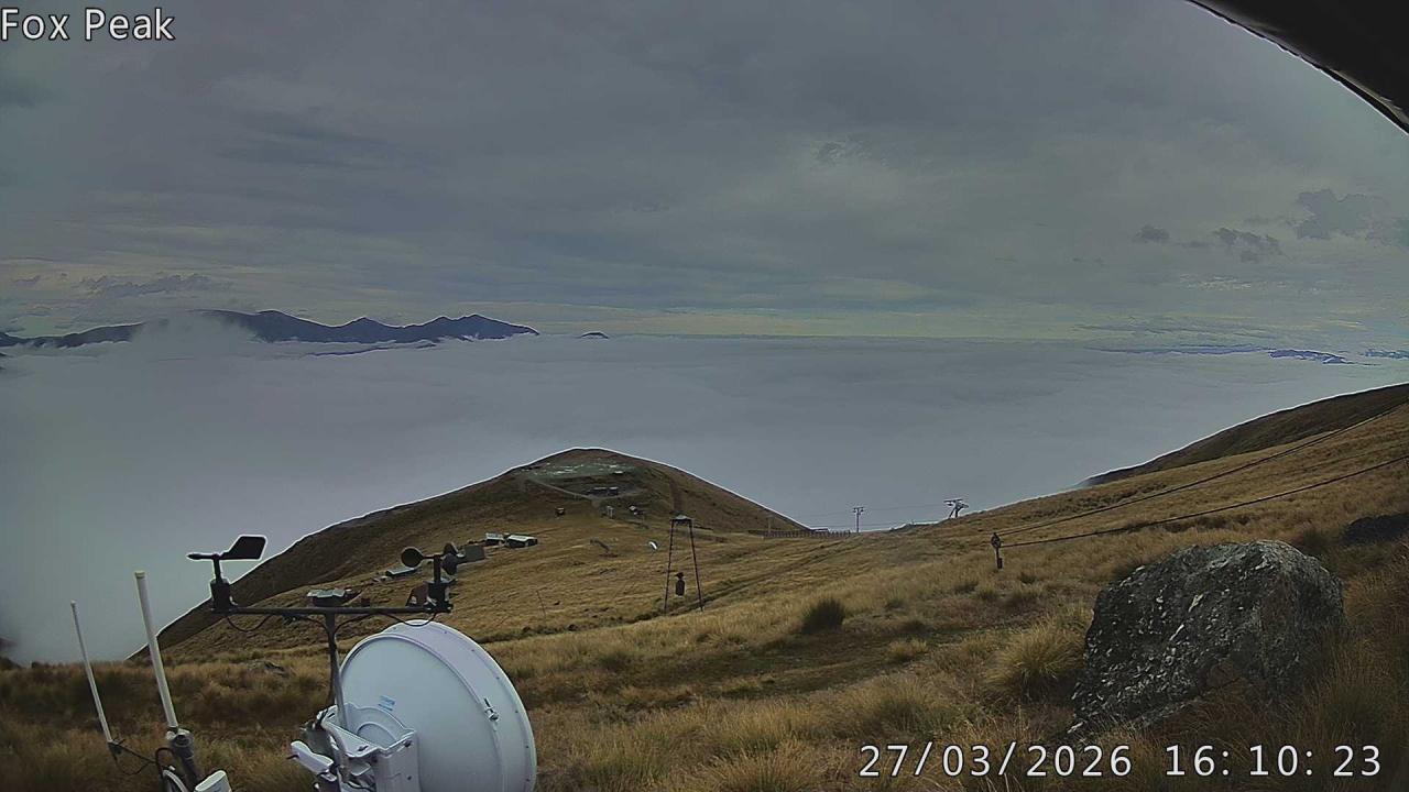 Webcam Fox Peak: Tasman tow shed