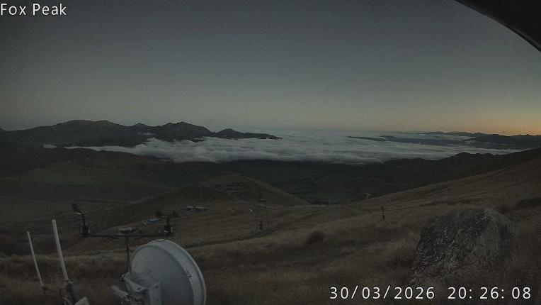 Webcam Fox Peak: Tasman tow shed