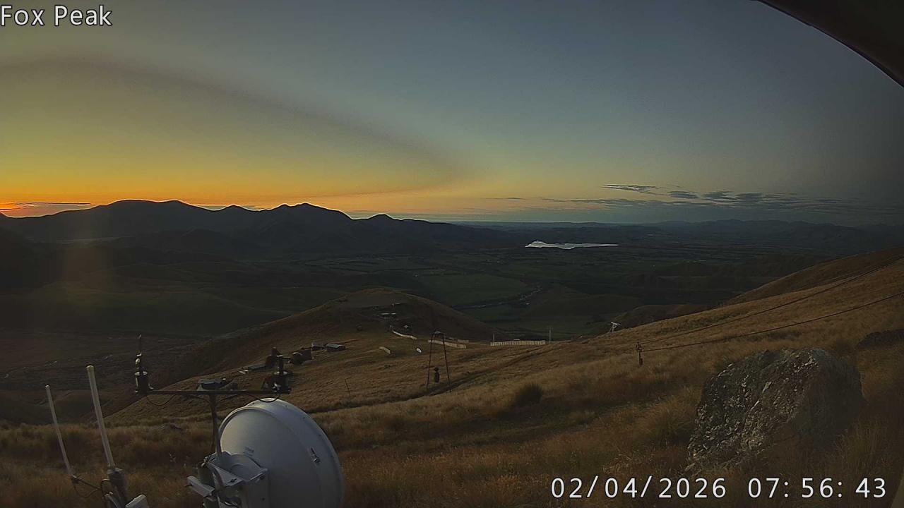 Webcam Fox Peak: Tasman tow shed