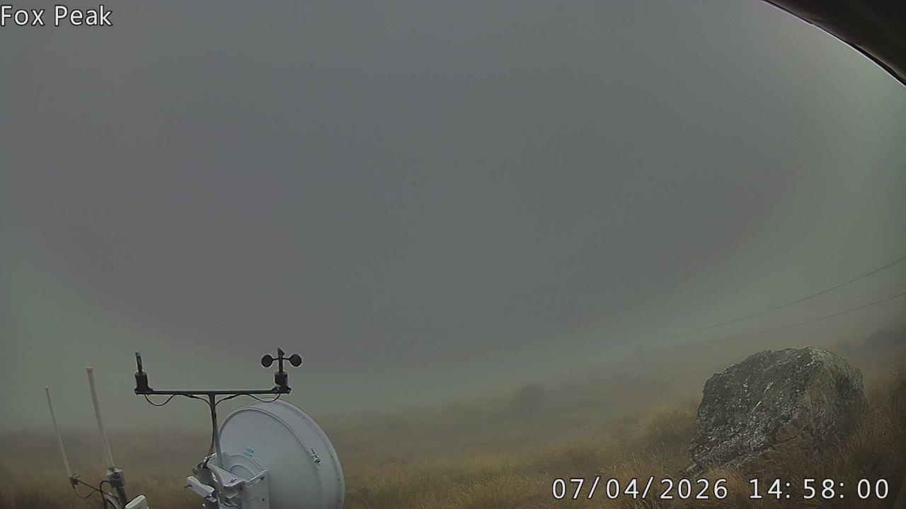 Webcam Fox Peak: Tasman tow shed