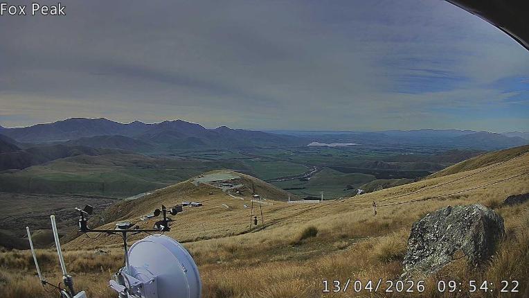 Webcam Fox Peak: Tasman tow shed
