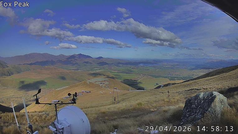 Webcam Fox Peak: Tasman tow shed
