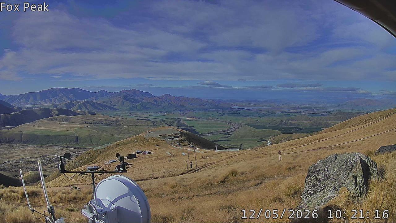 Webcam Fox Peak: Tasman tow shed